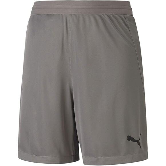 PUMA Unisex Youth TeamFinal 21 Knit Shorts, Steel Gray, L - NEW - Picture 1 of 2
